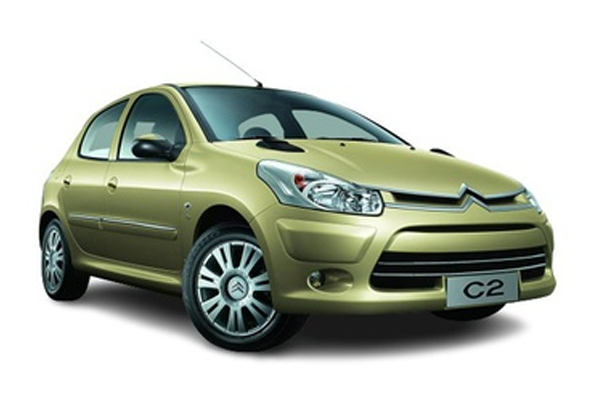 شیشه اتومبیل سیتروئن Citroën C2